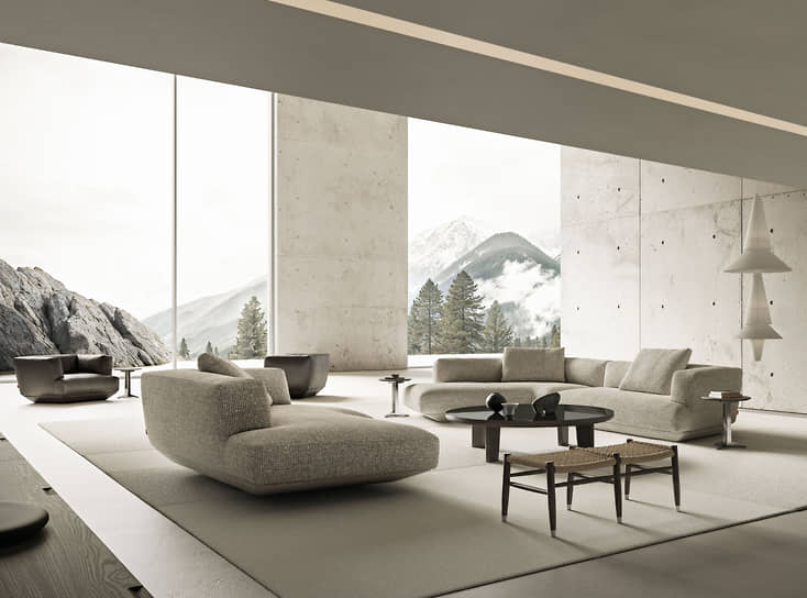 Диванная группа Loungescape от Антонио Читтерио