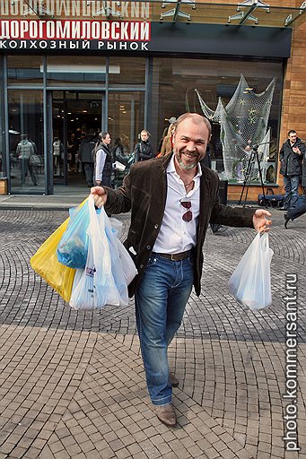 Генеральный менеджер Mercury Александр Реебок во время раки-party в «Барвиха Luxury Village»
