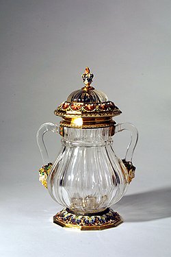 Кубок с крышкой. Севр, 1858–1860 годы. Мастер Жан-Валентен Морель