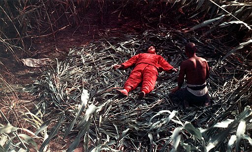 «Красный гаолян», режиссер Чжан Имоу, 1987 год