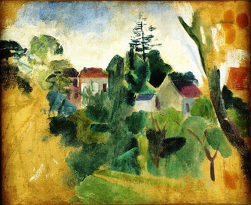 Робер Делоне. «Неоконченный пейзаж», 1909 год, эстимейт $35–45 тыс.
