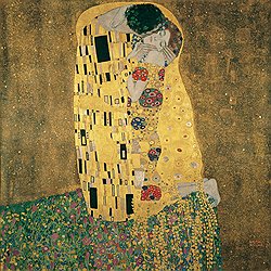"Поцелуй", 1908 год 