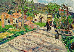 Василий Кандинский. "Улица в Рапалло", 1905 год, эстимейт £150-200 тыс.