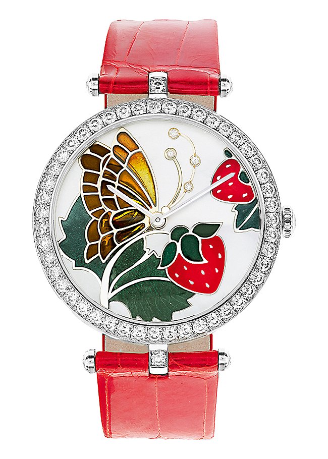 Van Cleef &amp; Arpels. Lady Arpels Extraordinary. Dials Papillon Rouge. Gourmand