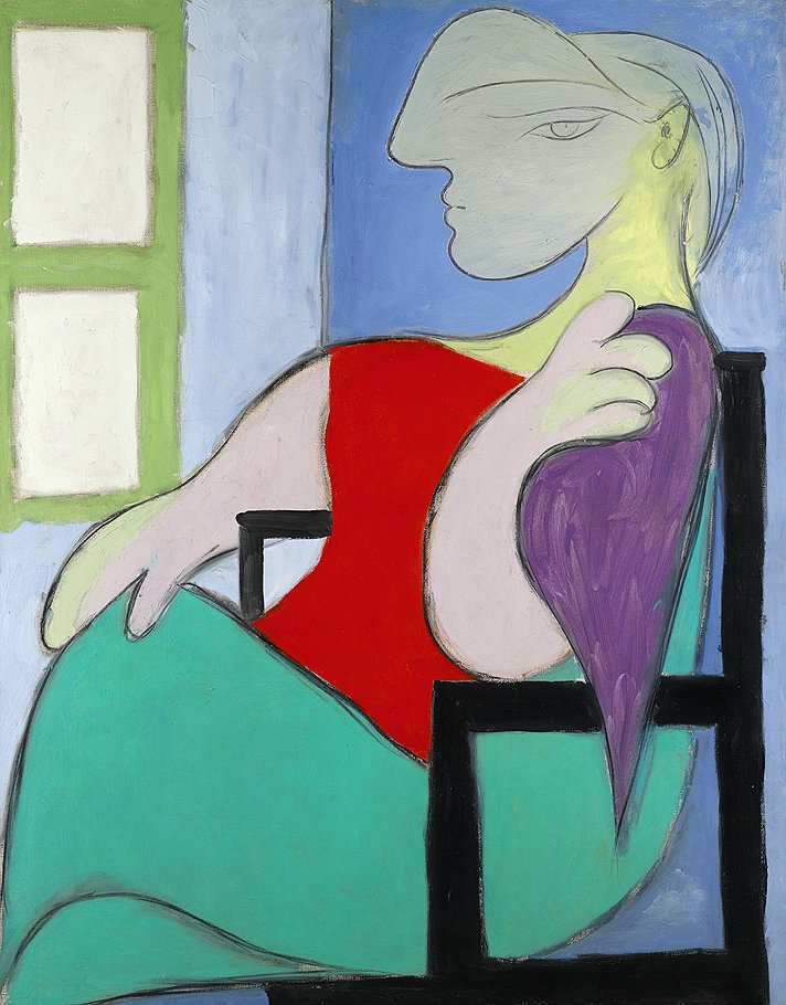 Пабло Пикассо. &quot;Женщина, сидящая у окна&quot;, 1932 год. Sotheby&#39;s, эстимейт &amp;pound;25-35 млн 