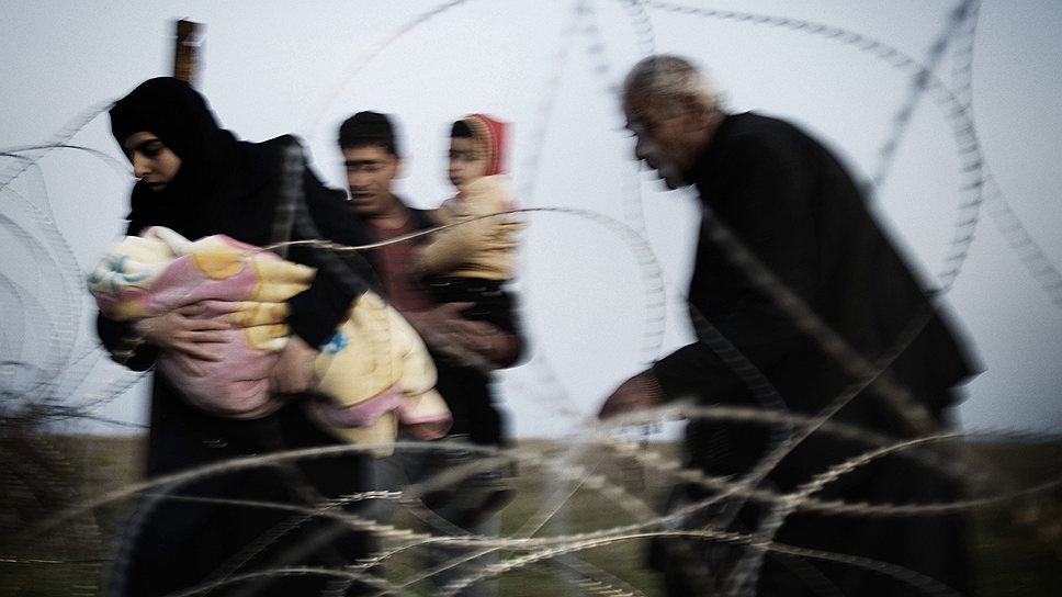 Алессио Роменци. Из серии «Сирийская блокада», граница Сирии и Турции