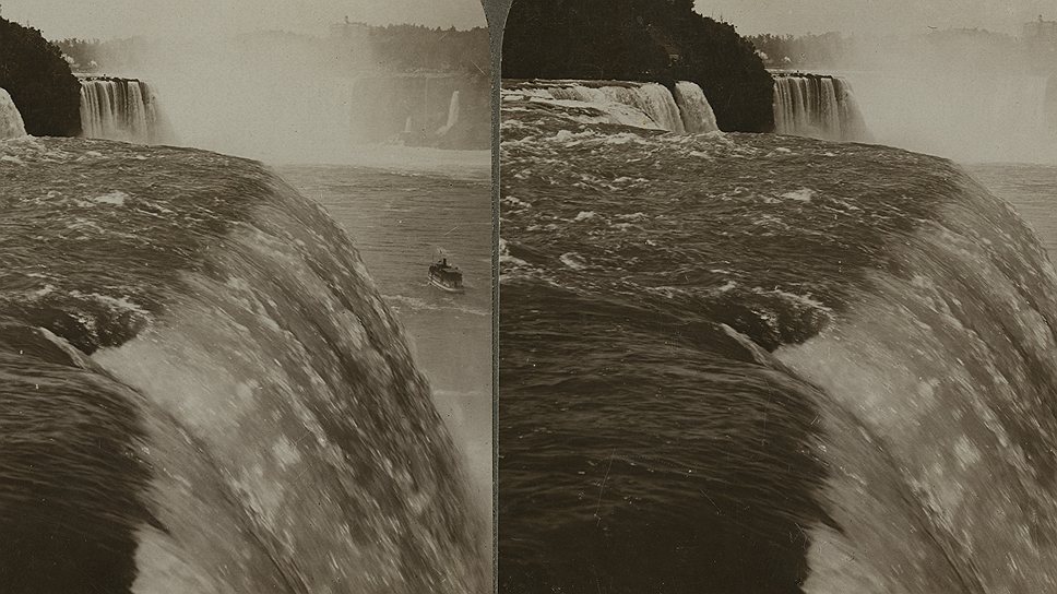 Неизвестный автор. «США. Ниагарский водопад» (из серии «Начальный курс географии»), 1900-е годы