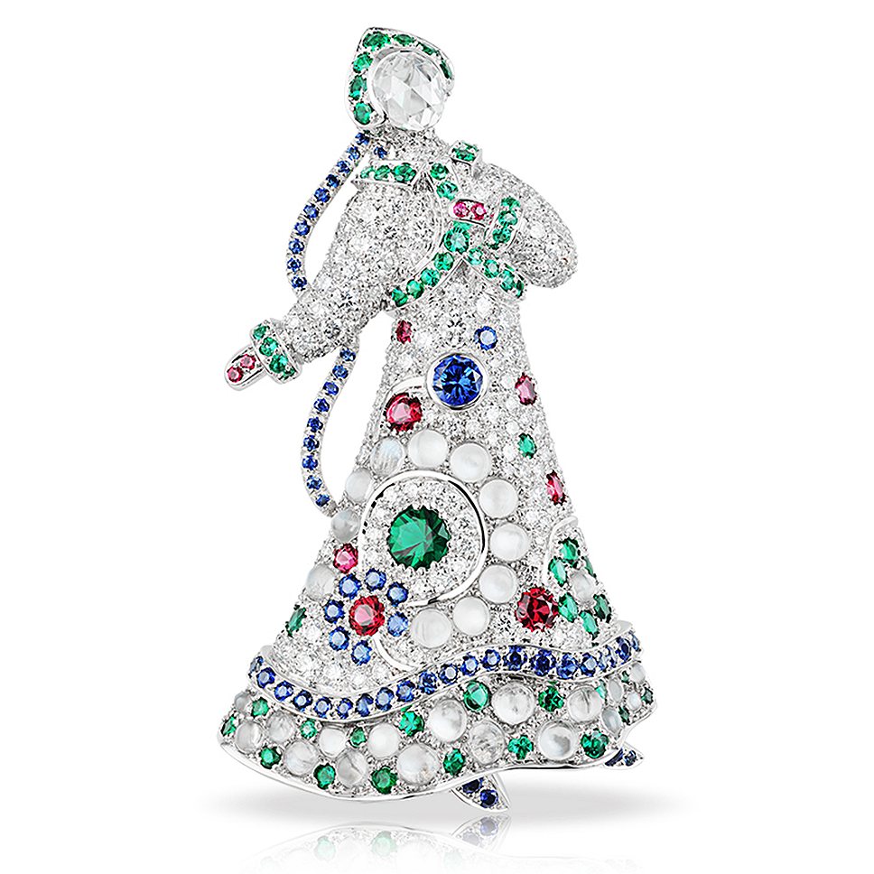 Брошь из коллекции Faberge, 2011 год
Lara a Kizhi