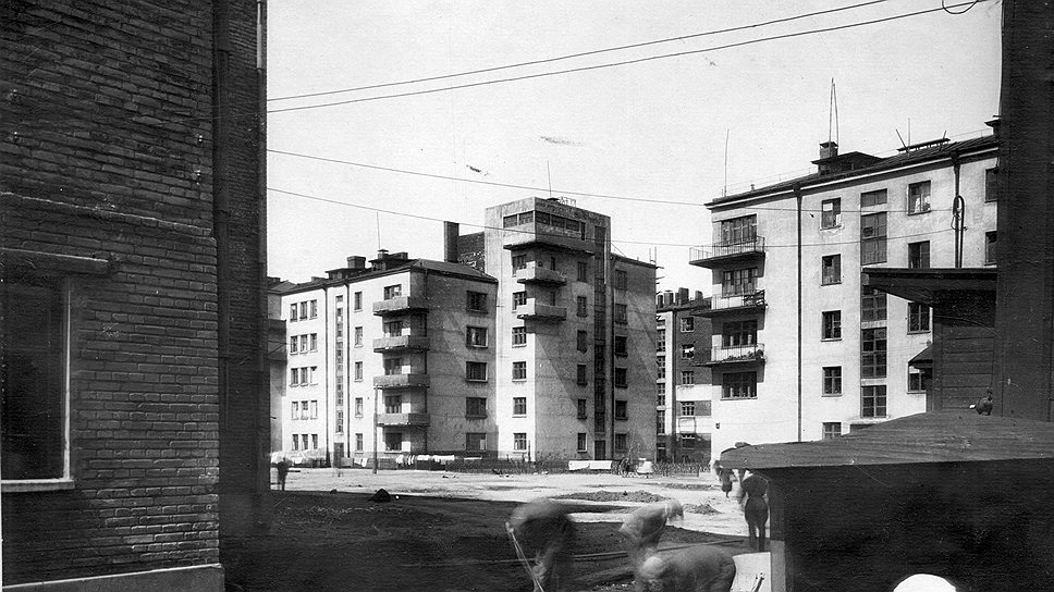 Комплекс жилых домов &quot;Дубровка&quot;. Москва, 1926-1930 годы 