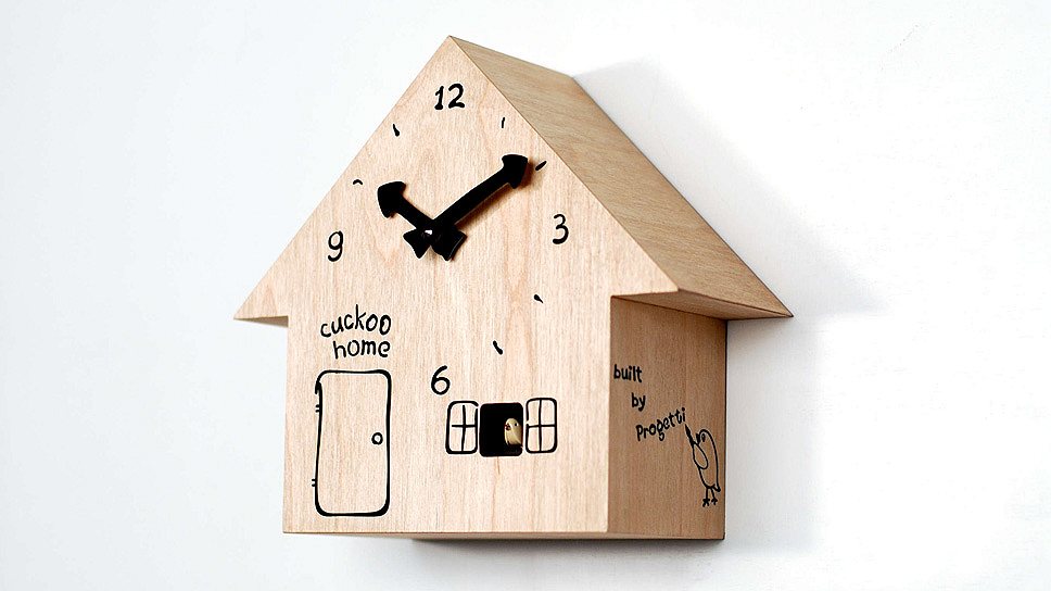 Часы Cockoo Home, Progetti / www.iprogetti.eu 