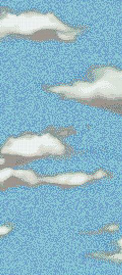 Мозаика Clouds, Bisazza 
www.konzept.ru 