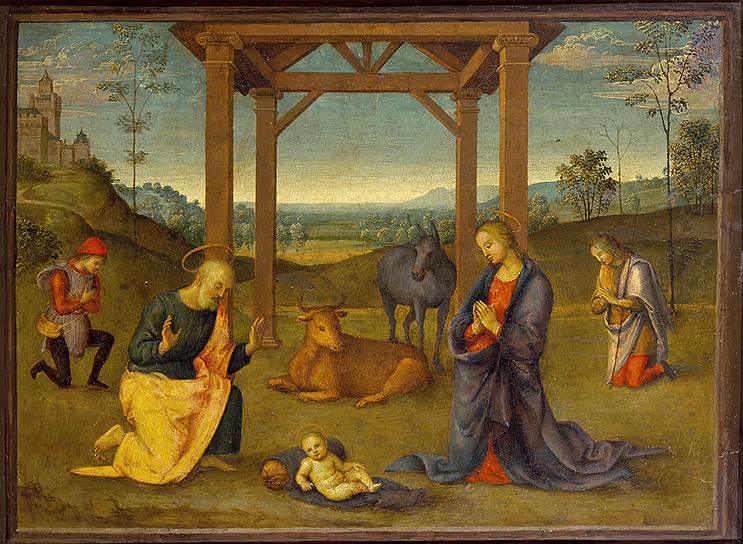&amp;quot;Рождество Христово&amp;quot;. Пьетро Перуджино, 1504 год 