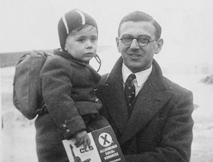 Николас Уинтон и ребенок-беженец, 1939 год