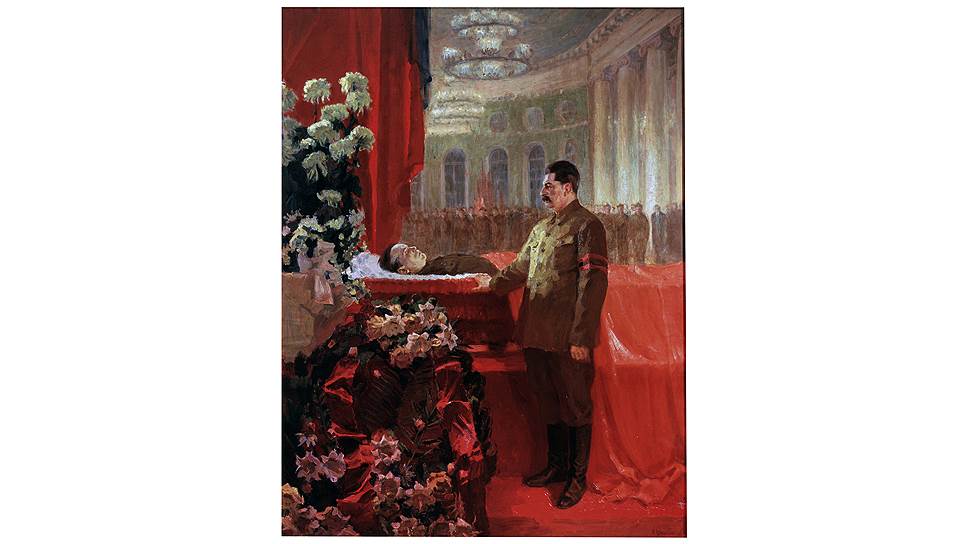 Николай Рутковский. &quot;Иосиф Сталин у гроба Сергея Кирова&quot;, 1937 год 