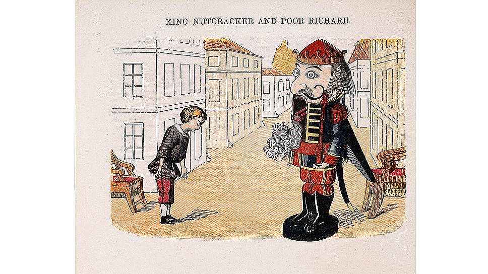 Иллюстрация к книге «Чудесная история короля Щелкунчика и бедного Ричарда», английскому переводу сказки Гофмана, 1865 год 