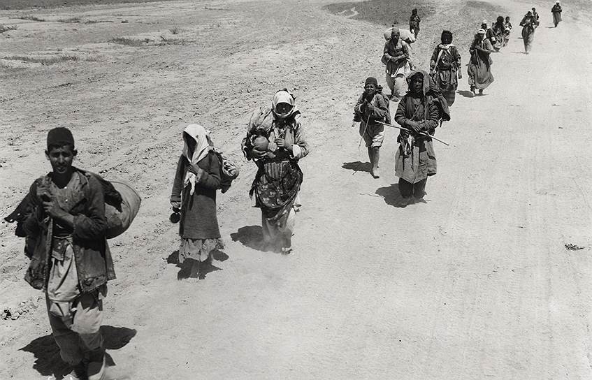 Армянские беженцы в сирийской пустыне, 1915 год