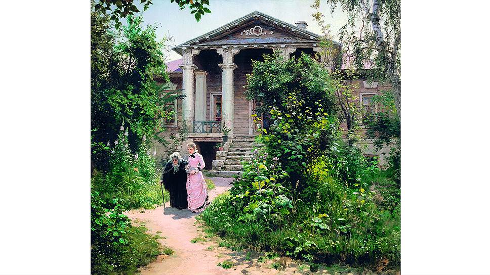 Василии&amp;#774; Поленов. «Бабушкин сад», 1878 год
