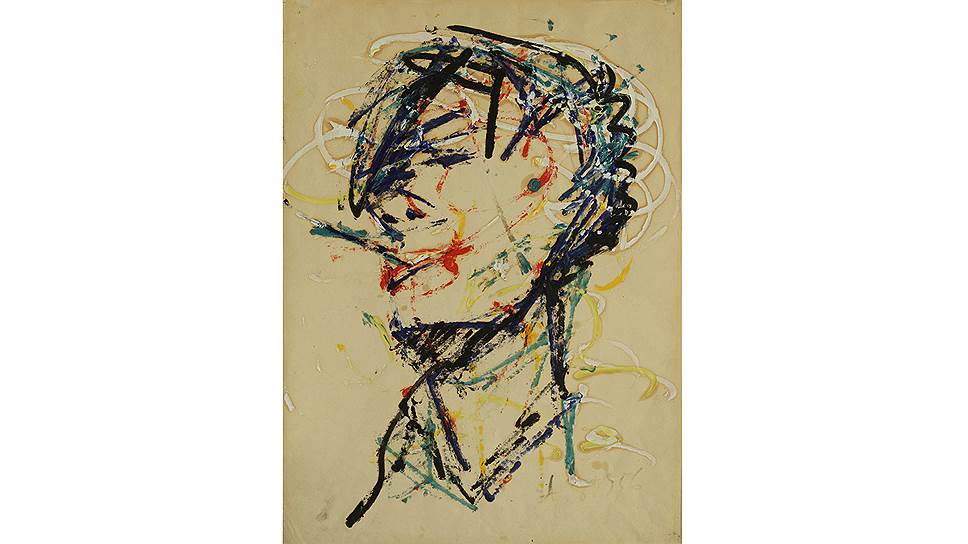 &quot;Автопортрет с сигаретой&quot;, 1956 год