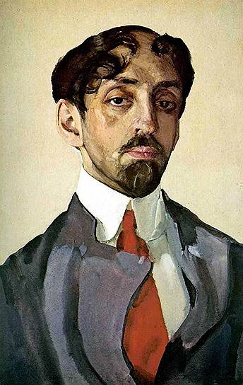 Константин Сомов. «Портрет Михаила Александровича Кузмина», 1909 год