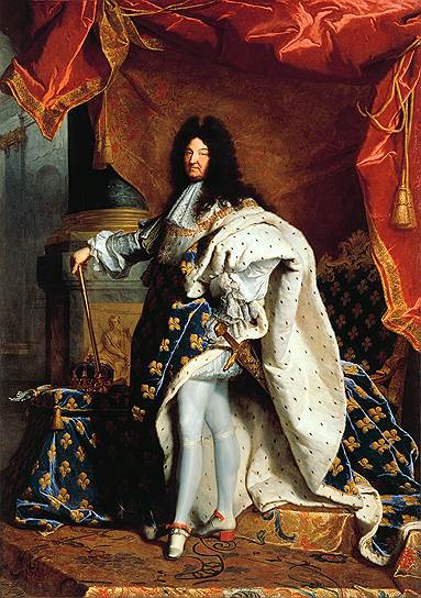 Гиацинт Риго. &quot;Портрет Людовика XIV&quot;, 1701 год 
