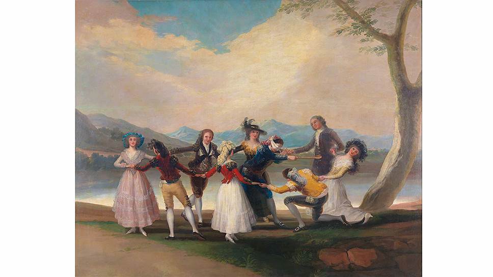 Франсиско Гойя. &quot;Жмурки&quot;, 1788 год