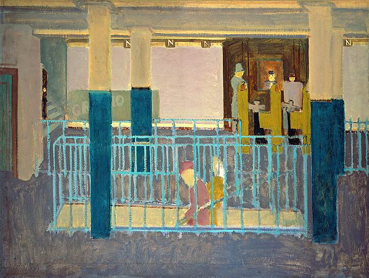 Марк Ротко. &quot;Вход в метро&quot;, 1938 год 
