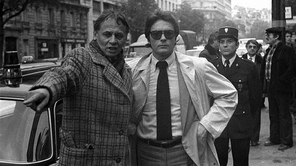 Владимир Наумов с Аленом Делоном на съемках &quot;Тегерана-43&quot;, 1980 год 