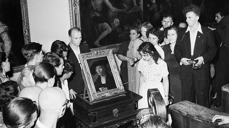 «Выставка картин Дрезденской галереи», 1955 год