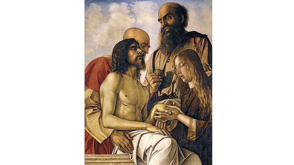 Джованни Беллини. «Оплакивание Христа с Иосифом Аримафейским, Никодимом и Марией Магдалиной», около 1471–1474 годов