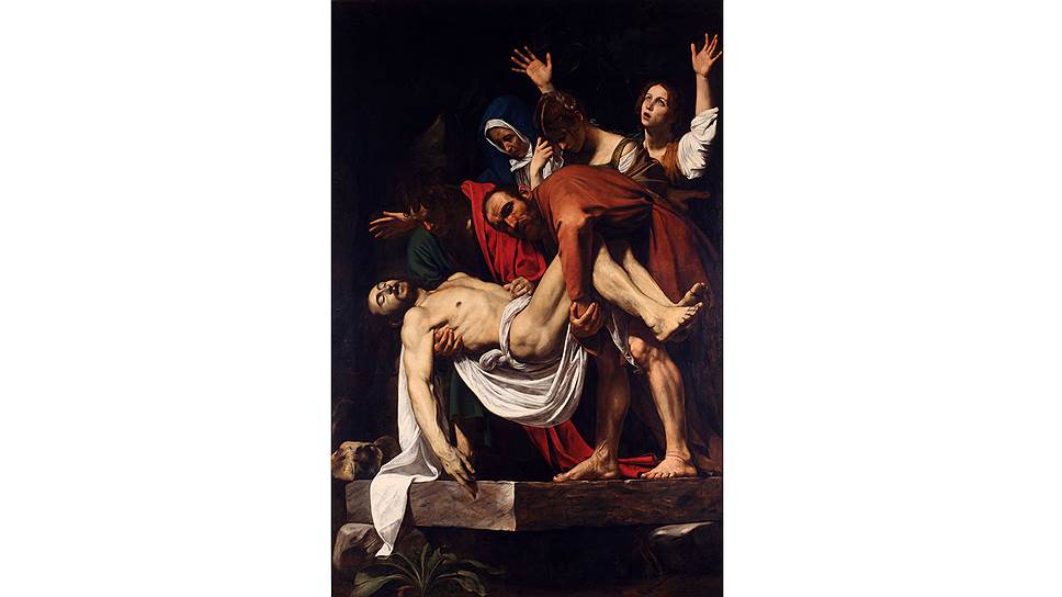 Караваджо. «Положение во гроб», около 1603–1604 годов