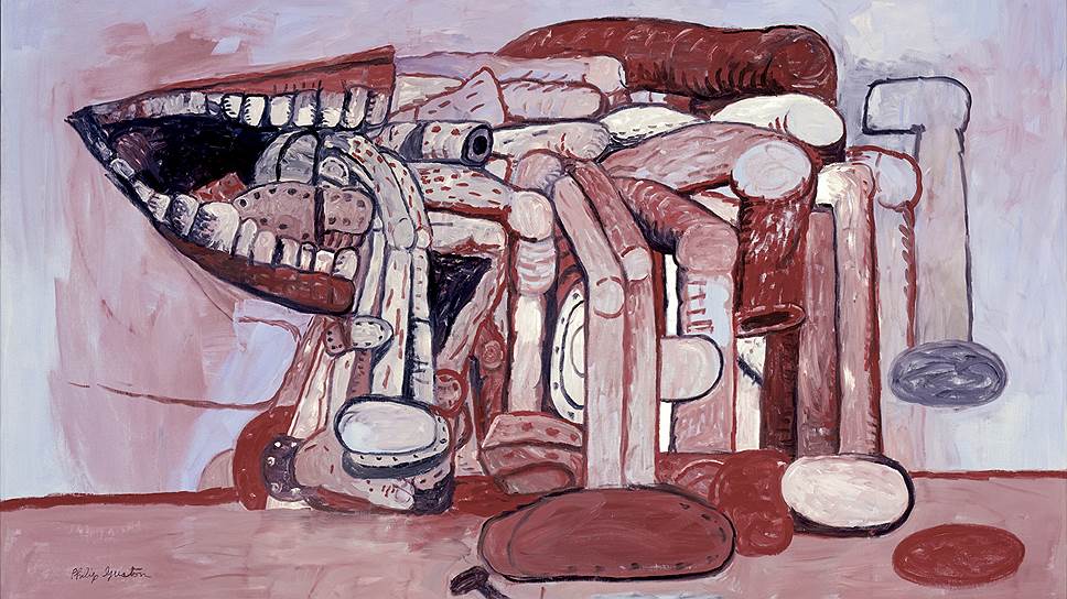 Филип Гастон. «Формы художника II», 1978 год