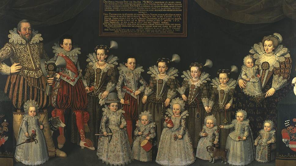 Август Эрих. «Мориц Гессен-Кассельский с семьей», 1618–1628 годы 