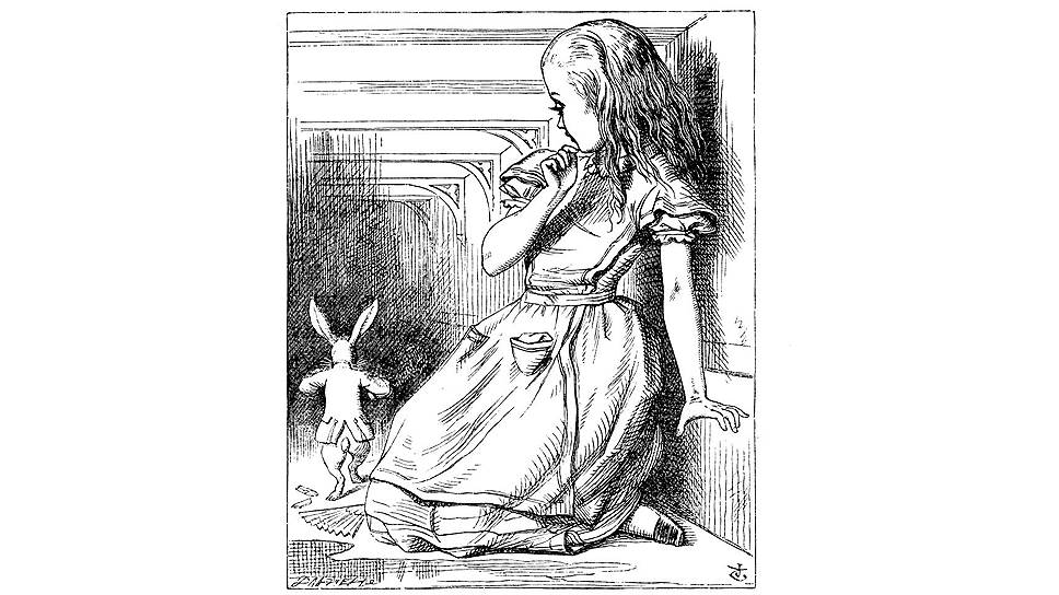 Джон Тенниел. Иллюстрация к «Алисе в Стране чудес» Льюиса Кэрролла, 1865 год