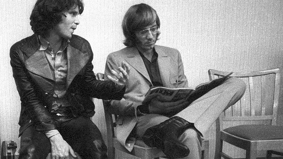 Джим Моррисон и Рей Манзарек, 1968 год  
 / Getty Images