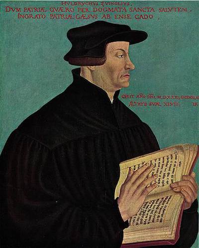Ганс Аспер. «Ульрих Цвингли», 1549 год 
