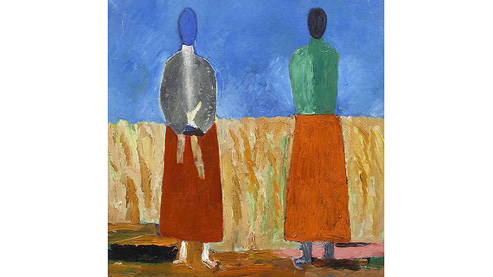 Эдуард Криммер. «Две крестьянки», 1929–1932 годы