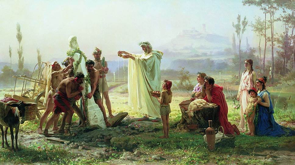 Федор Бронников. «Освящение гермы», 1869 год