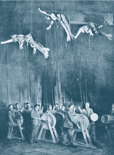 Появление дочерей Рейна. Опера «Золото Рейна», Будапешт, 1907