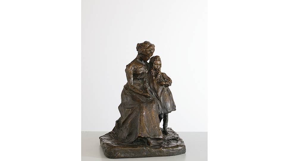 «Неизвестная с девочкой», 1900
