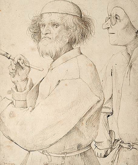 Питер Брейгель Старший. «Художник и знаток», около 1566
