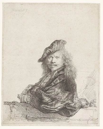 Рембрандт. «Автопортрет», 1639