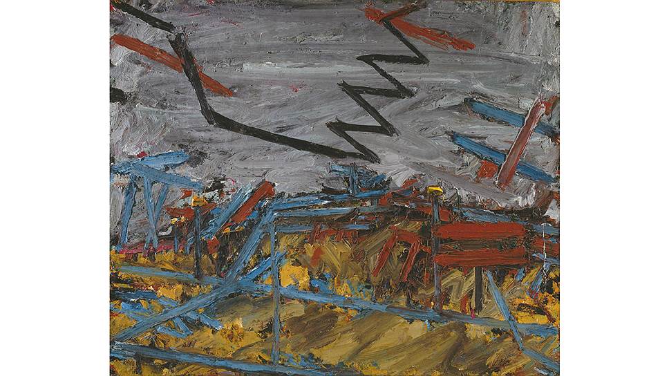 Франк Ауэрбах. «Примроуз-хилл», 1967