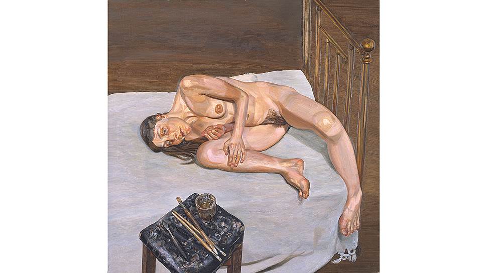 Люсьен Фрейд. «Портрет обнаженной», 1972