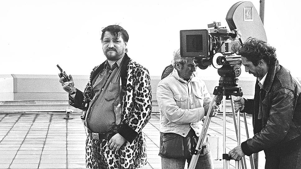 Райнер Вернер Фассбиндер на съемках «Камикадзе-1989», 1982