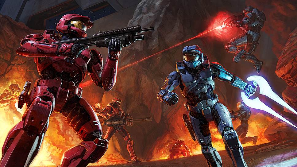 «Red vs Blue». Создатель Берни Бернс, 2002–
