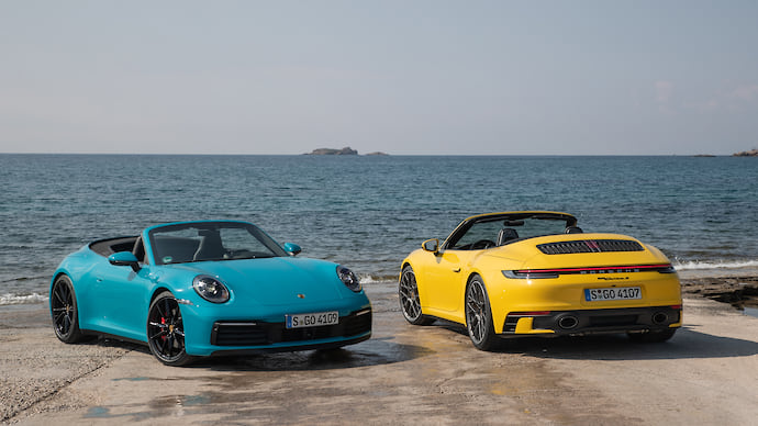 Porsche 911 Carrera Cabriolet и Hyundai i30N