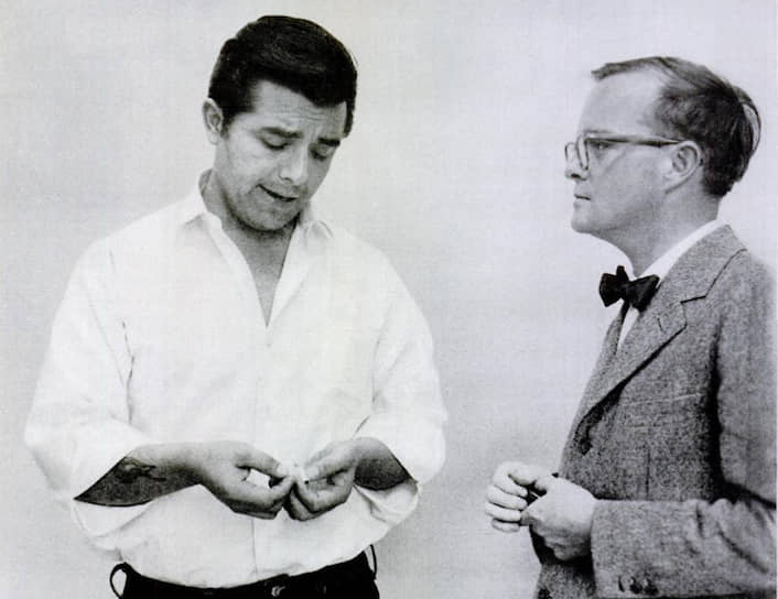 Перри Смит (слева) и Трумен Капоте, 1960