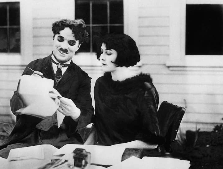 Чарли Чаплин и Лиллита Макмюррей, 1924 