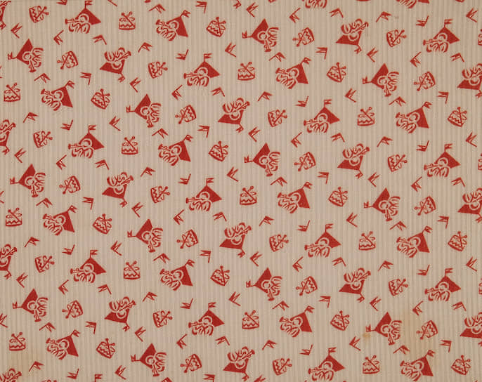 Мария Ануфриева. Ситец «Пионеры», 1930–1932