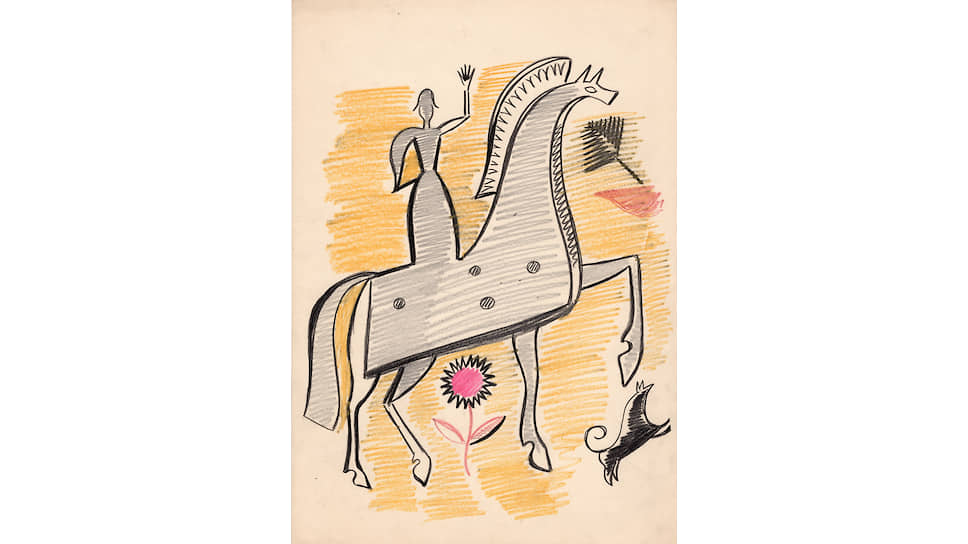 Иван Ефимов. «Конь», 1930-е